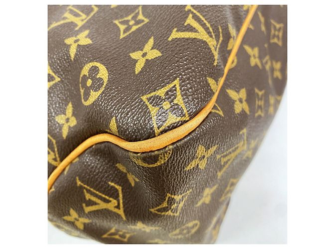 Borsa a tracolla Louis Vuitton Monogram Delightful GM Marrone - vista 6