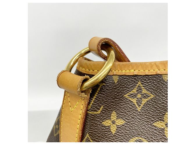 Borsa a tracolla Louis Vuitton Monogram Delightful GM Marrone - vista 7