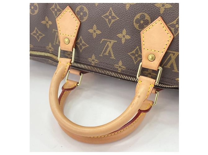 Borsa Boston Louis Vuitton Monogram Speedy 40 Marrone - vista 10