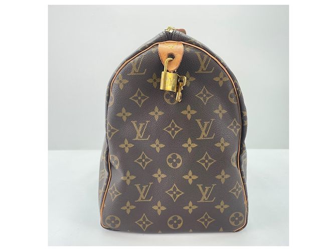 Borsa Boston Louis Vuitton Monogram Speedy 40 Marrone - vista 5