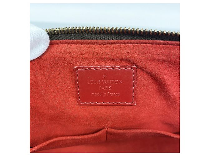 Borsa Louis Vuitton Damier Caissa Tote PM Fuschia Damier ebene - vista 5