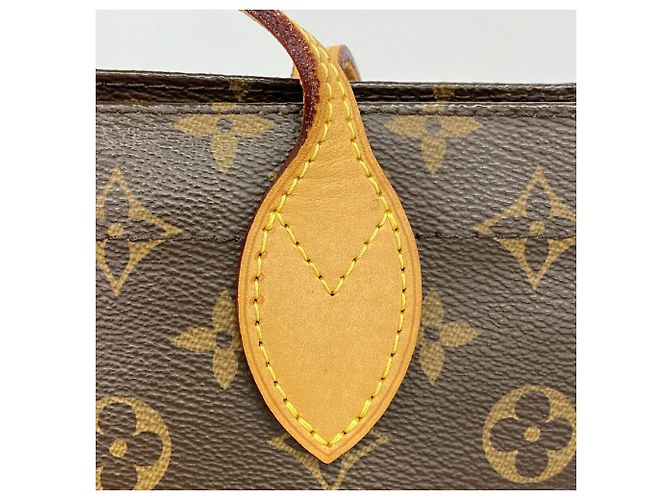 Borsa Tote Louis Vuitton Monogram Carry It Marrone - vista 9