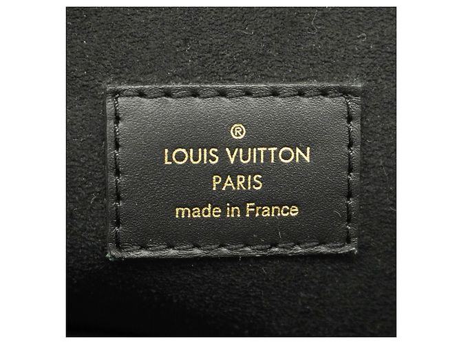 Zaino Louis Vuitton Monogram Empreinte Montsouris PM Nero - vista 5
