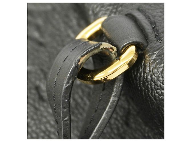 Zaino Louis Vuitton Monogram Empreinte Montsouris PM Nero - vista 6