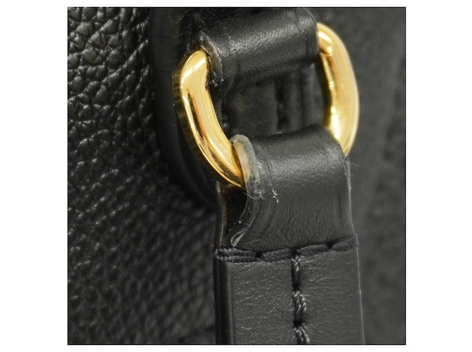 Zaino Louis Vuitton Monogram Empreinte Montsouris PM Nero - vista 8