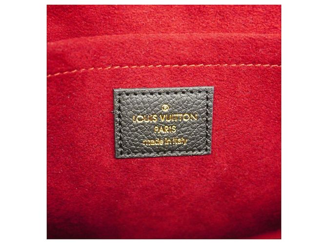 Louis Vuitton Monogram Empreinte Bicolor Pochette Felicie Nero Beige - vista 5