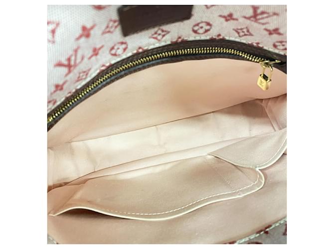 Borsa a tracolla Mini Monogram Louis Vuitton Fuschia - vista 4
