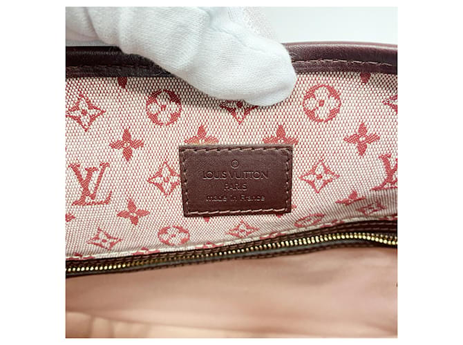 Borsa a tracolla Mini Monogram Louis Vuitton Fuschia - vista 5