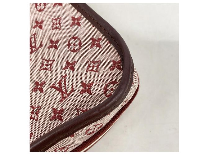 Borsa a tracolla Mini Monogram Louis Vuitton Fuschia - vista 7