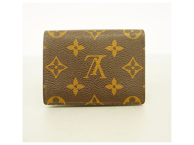 Louis Vuitton Monogram Portefeuille Marie Wallet Marrone Rosso - vista 8