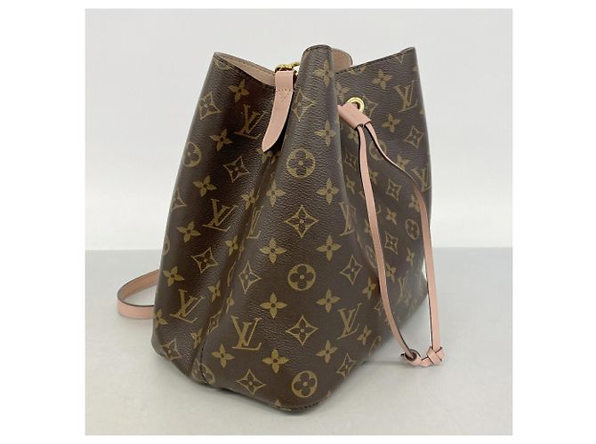 Néonoé Borsa a tracolla Louis Vuitton Monogram NeoNoe Marrone Rosa - vista 2