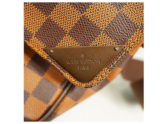 Borsa a tracolla Louis Vuitton Damier Shelton GM Damier ebene - vista 5