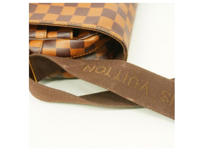 Borsa a tracolla Louis Vuitton Damier Shelton GM Damier ebene - vista 8
