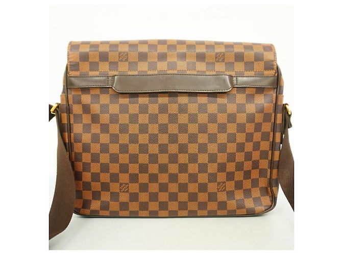 Borsa a tracolla Louis Vuitton Damier Shelton GM Damier ebene - vista 9
