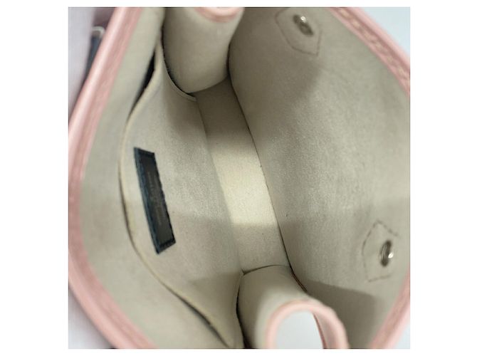 Borsa Louis Vuitton Epi Petite Sac Plat Rosa - vista 4