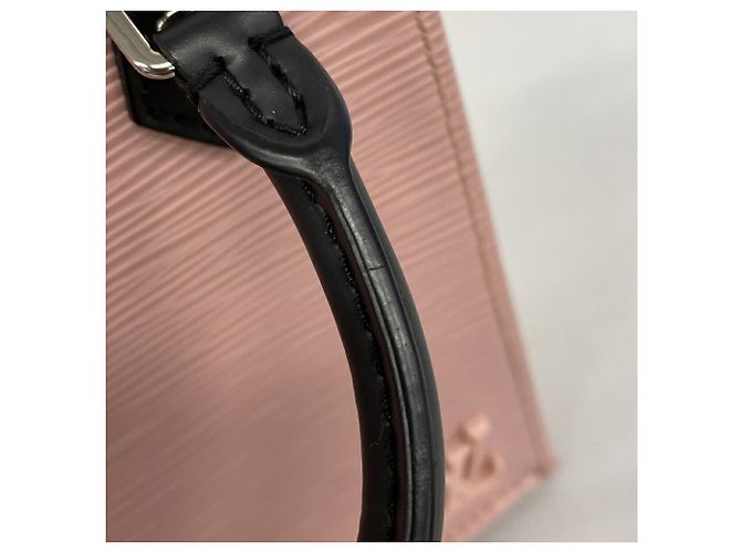 Borsa Louis Vuitton Epi Petite Sac Plat Rosa - vista 7