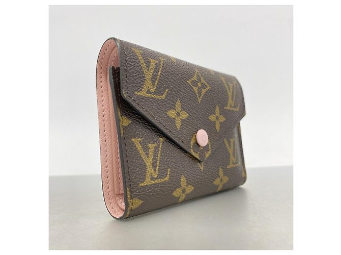 Cartera tri-fold Louis Vuitton en Rose Ballerine Rosa - vista 2