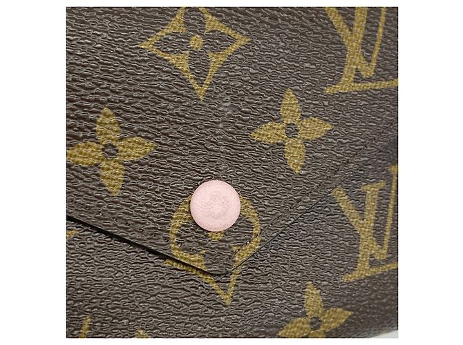 Cartera tri-fold Louis Vuitton en Rose Ballerine Rosa - vista 7