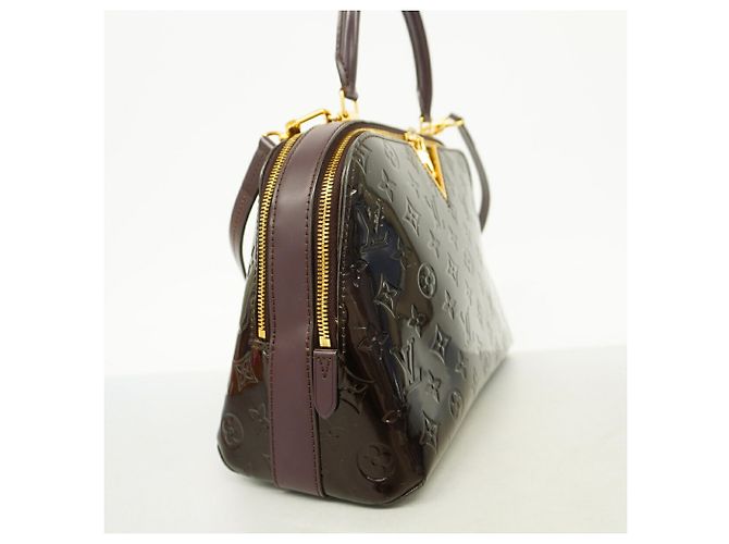 Borsa Louis Vuitton Vernis Melrose Bordò - vista 2