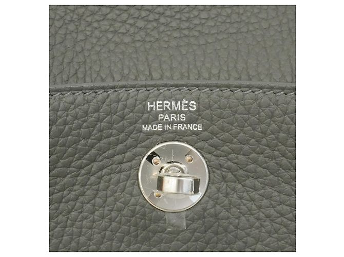 Hermès Borsa a mano Hermes Lindy Mini Grigio - vista 5