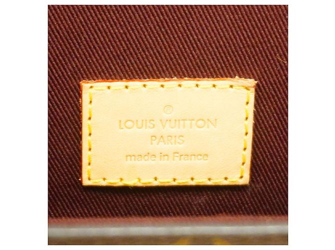 Borsa Louis Vuitton Monogram Cluny MM Marrone - vista 5