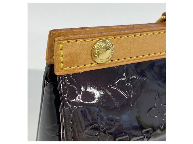 Borsa Louis Vuitton Vernis Roxbury Drive Bordò - vista 7