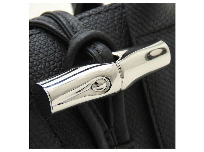 Longchamp Roseau XS 2-Way Shoulder Bag Nero - vista 9