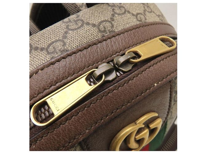 Zaino Gucci Ophidia 547965 Marrone Beige - vista 19