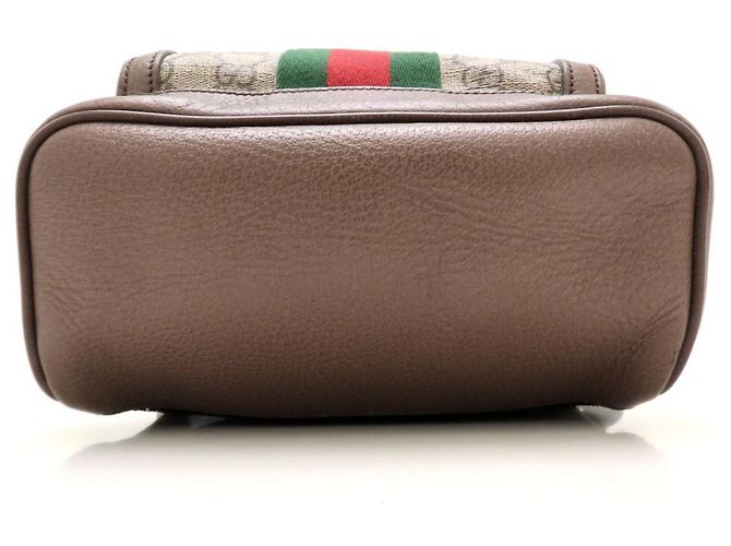 Zaino Gucci Ophidia 547965 Marrone Beige - vista 4
