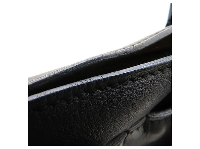Hermès Borsa Hermes Caravan Horizontal PM Nero - vista 13