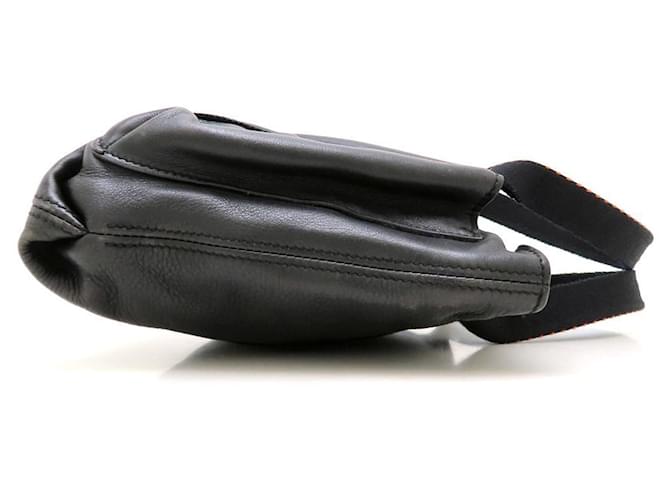 Hermès Borsa Hermes Caravan Horizontal PM Nero - vista 3
