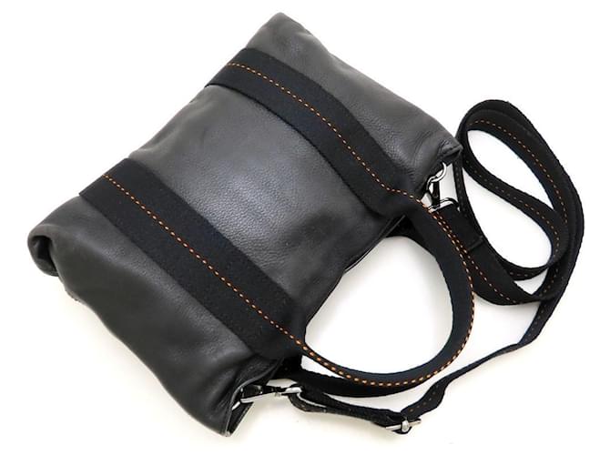 Hermès Borsa Hermes Caravan Horizontal PM Nero - vista 5