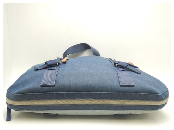 Bolso Tote Loewe Eye Nature Azul - vista 13