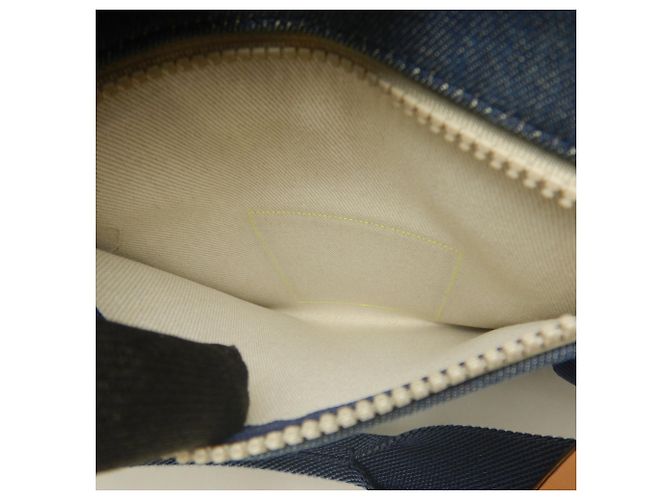 Bolso Tote Loewe Eye Nature Azul - vista 16