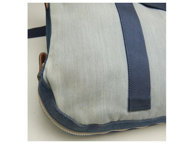 Bolso Tote Loewe Eye Nature Azul - vista 5
