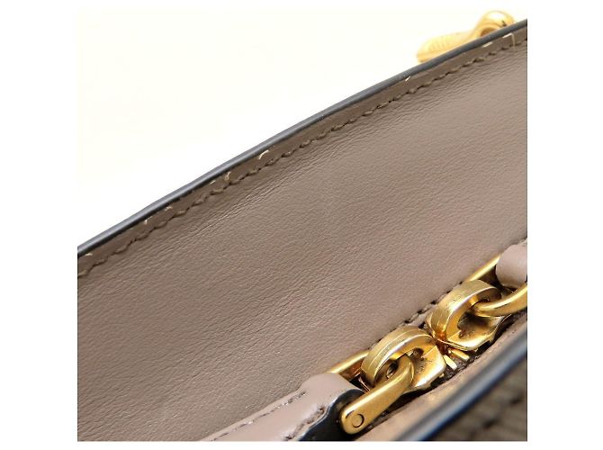 Prada Schultertasche aus Saffiano-Leder Grau - Ansicht 12