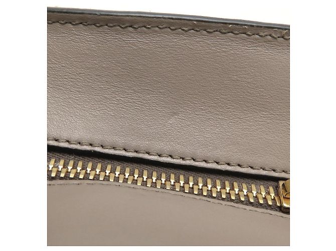 Prada Schultertasche aus Saffiano-Leder Grau - Ansicht 13