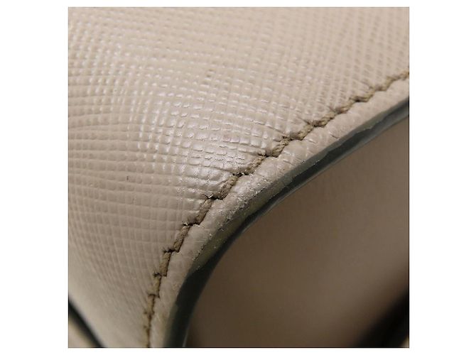 Prada Schultertasche aus Saffiano-Leder Grau - Ansicht 23