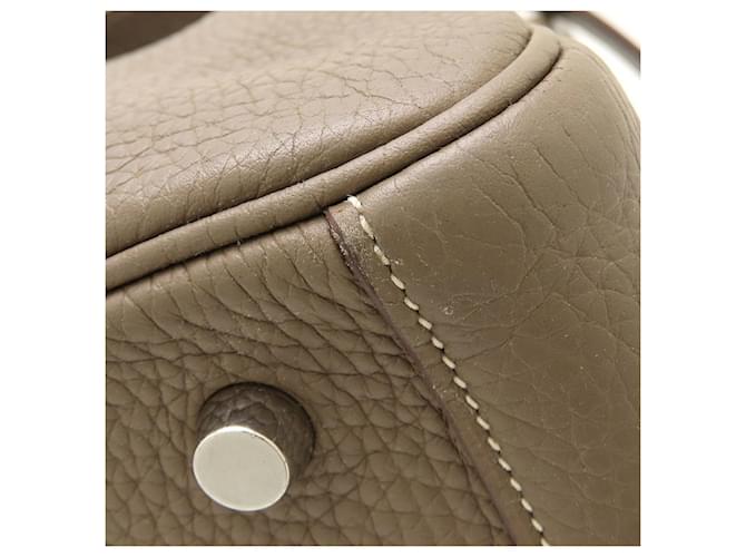 Hermès Borsa HERMES Lindy 26 Taupe - vista 20