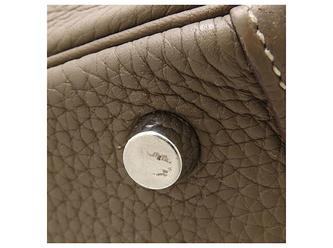 Hermès Borsa HERMES Lindy 26 Taupe - vista 24