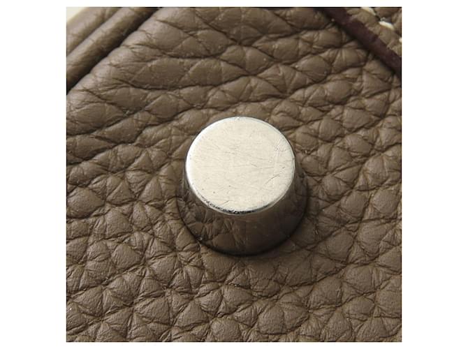 Hermès Borsa HERMES Lindy 26 Taupe - vista 25