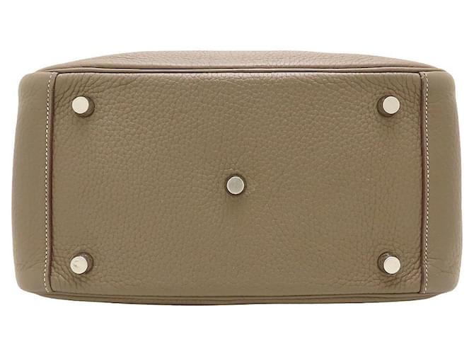 Hermès Borsa HERMES Lindy 26 Taupe - vista 4
