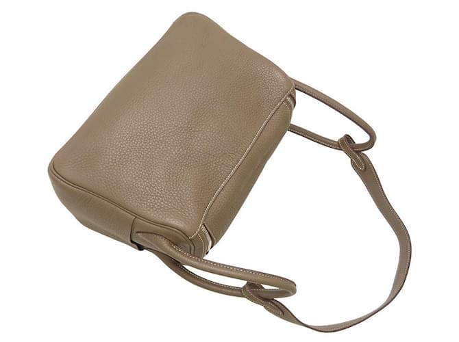 Hermès Borsa HERMES Lindy 26 Taupe - vista 5
