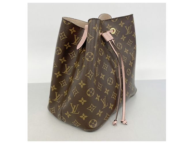 Néonoé Borsa a tracolla Louis Vuitton Monogram NeoNoe M44022 Marrone Rosa - vista 2