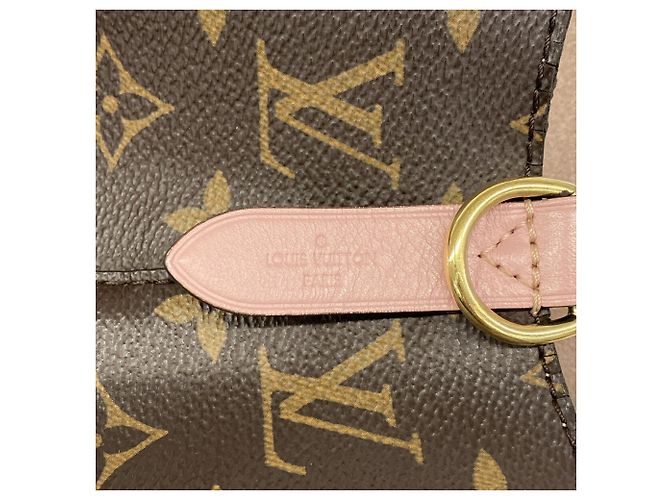 Néonoé Borsa a tracolla Louis Vuitton Monogram NeoNoe M44022 Marrone Rosa - vista 5
