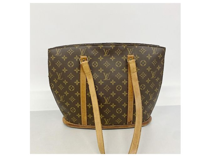 Borsa Tote Louis Vuitton Monogram Babylon Marrone - vista 11