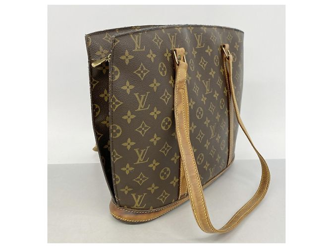 Borsa Tote Louis Vuitton Monogram Babylon Marrone - vista 2