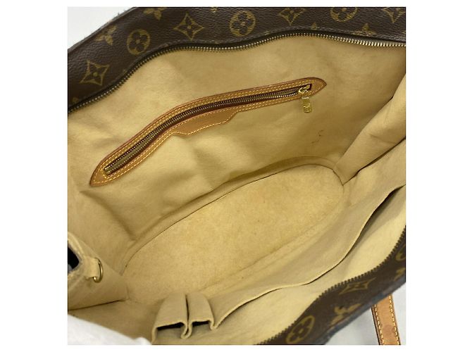Borsa Tote Louis Vuitton Monogram Babylon Marrone - vista 4