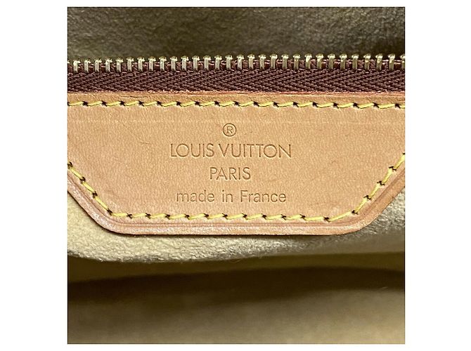 Borsa Tote Louis Vuitton Monogram Babylon Marrone - vista 5