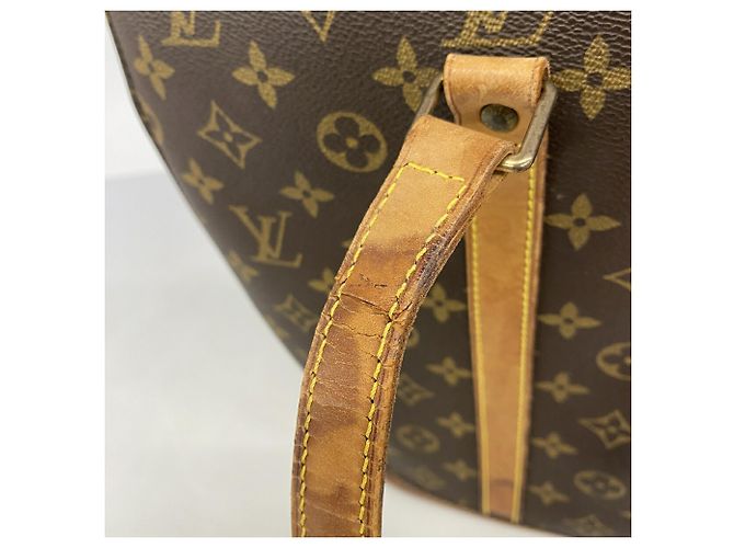 Borsa Tote Louis Vuitton Monogram Babylon Marrone - vista 7